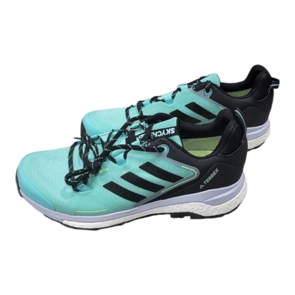 Adidas Terrex Skychaser 2 Gore-TEX® Shoes Acid Mint/Core Black/Halo Silver 11.5